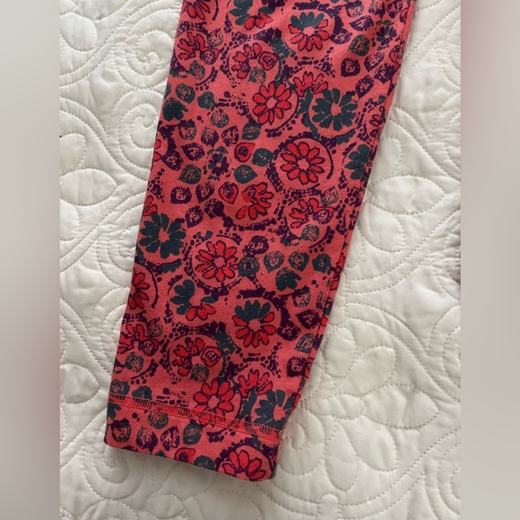 NWOT Orvis Floral Orange Purple Teal Long Sleeve Top Size M - Picture 7 of 9